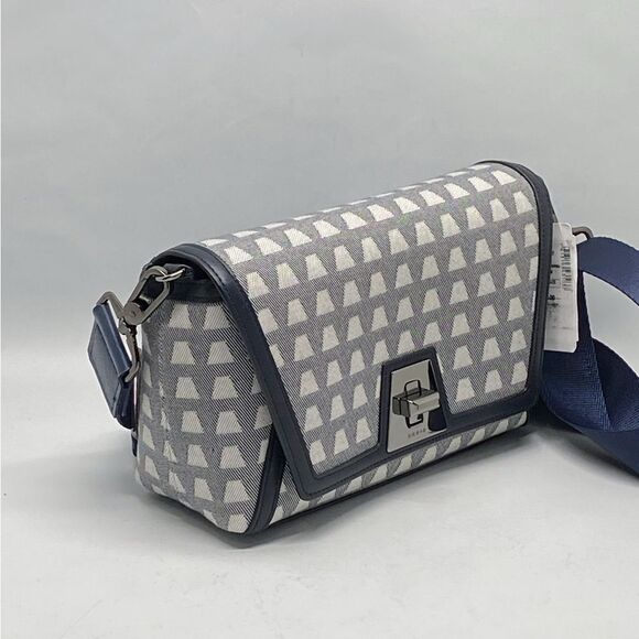 Akris Small Anouk Trapezoid Jacquard Crossbody Bag - Picture 4 of 14